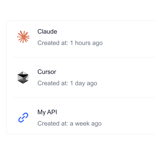 Gety connected AI tools interface