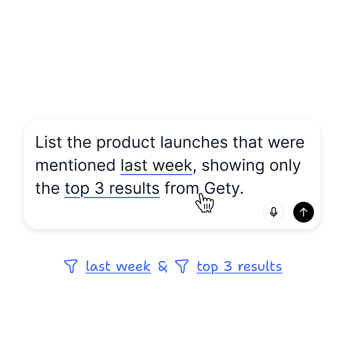 Gety natural language filters