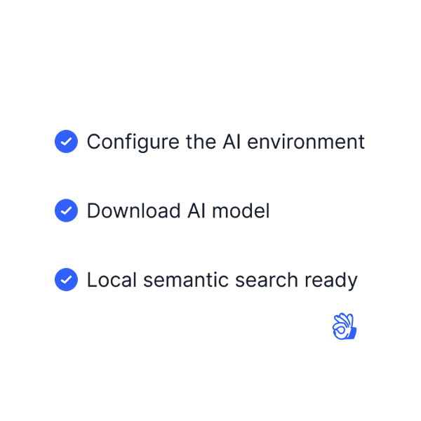 Gety local AI environment setup