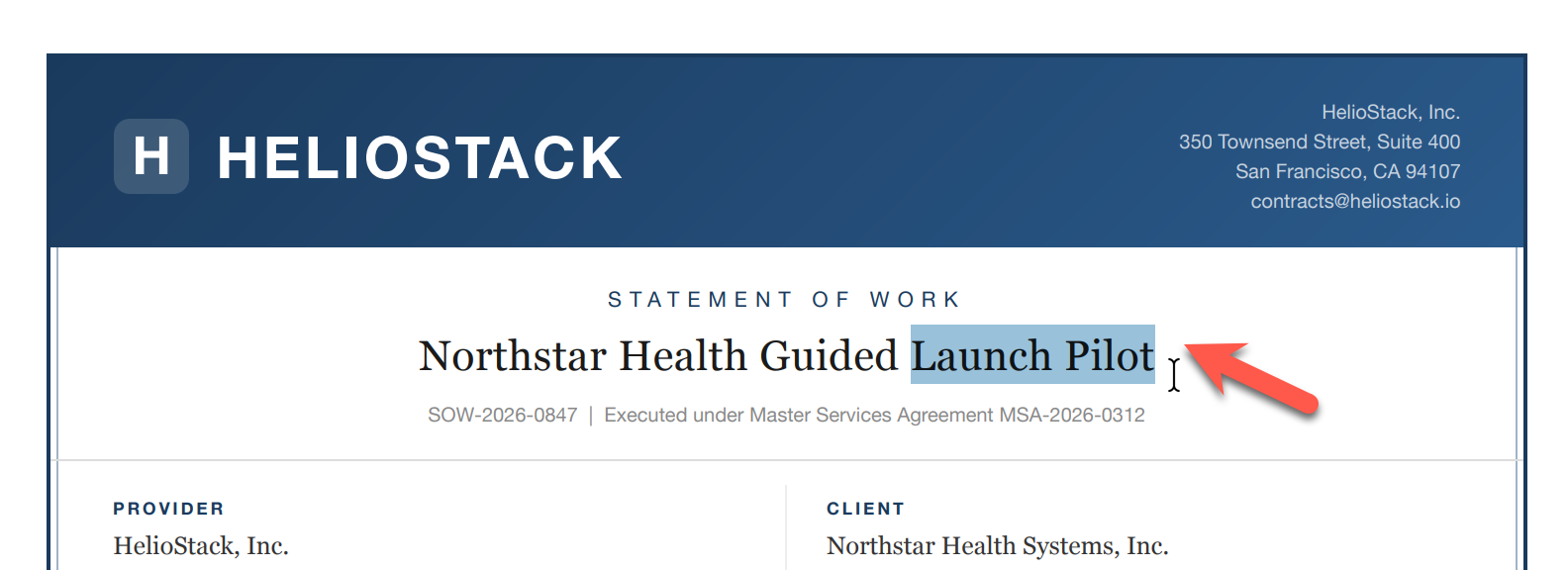 Selecting text in a text PDF: individual words highlight normally, confirming the PDF has a searchable text layer.